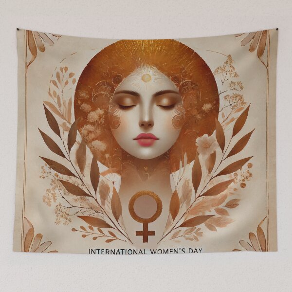 Item preview,  Divine Feminine Power – International Women’s Day Art | Soft Boho Goddess designed and sold by  Ojo de Lilith.