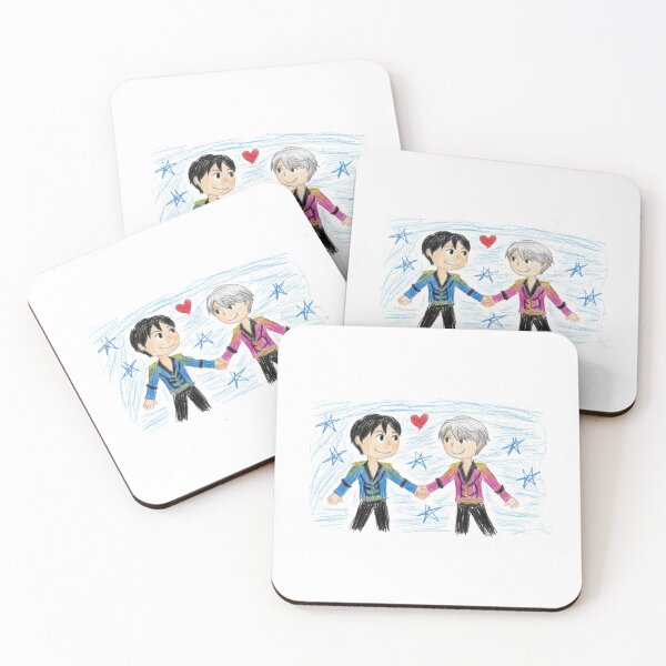 Item preview, Yuri on Ice Victor and Yuri Ice Skaters designed and sold by Oniyasha.