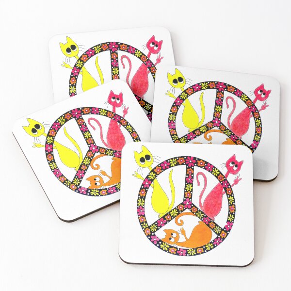 Item preview, CATS for PEACE designed and sold by Gail Anderson-Toombs.