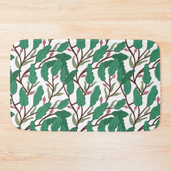 Item preview, Green Leaves Pattern designed and sold by NaliniLe.