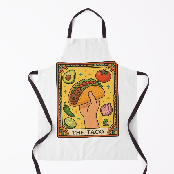 Item preview, The Taco Tarot Card Foodie Art designed and sold by TeeARTHY.