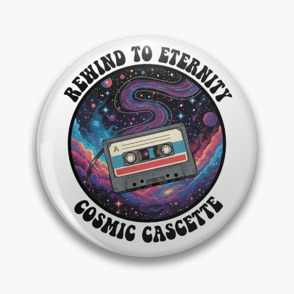Item preview, Cosmic Cassette - Rewind to Eternity by Elias Brick Intelligent Groove designed and sold by ELIAS BRICK INTELLIGENT GROOVE.