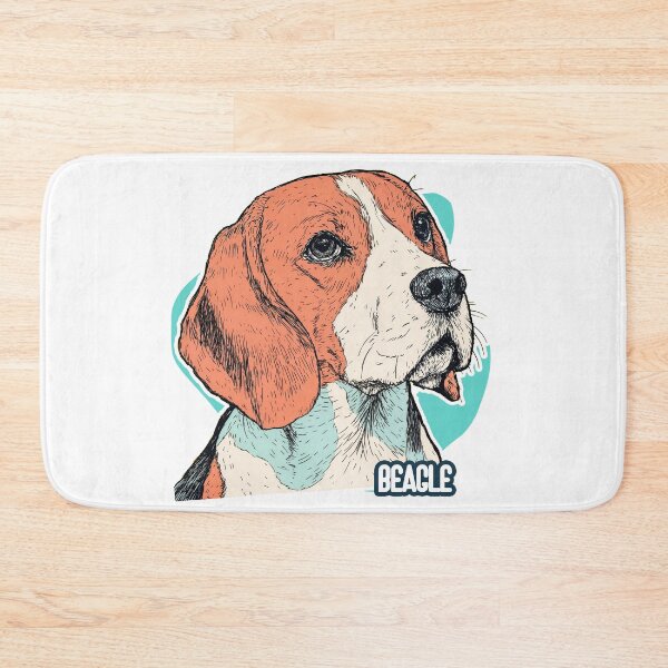 Item preview, Beagle Bold Linework Dog Art designed and sold by ForeverPrintsOK.