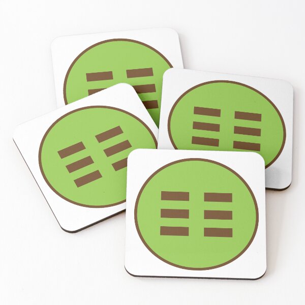 Item preview, I Ching Earth Trigram ( Kun ) designed and sold by GalacticMantra.