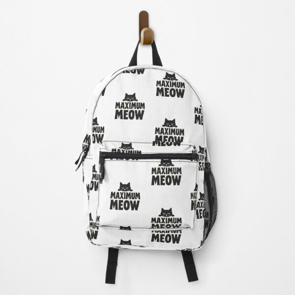 Item preview, Maximum Meow Funny Cat Quote Design designed and sold by FeelFreeStore.