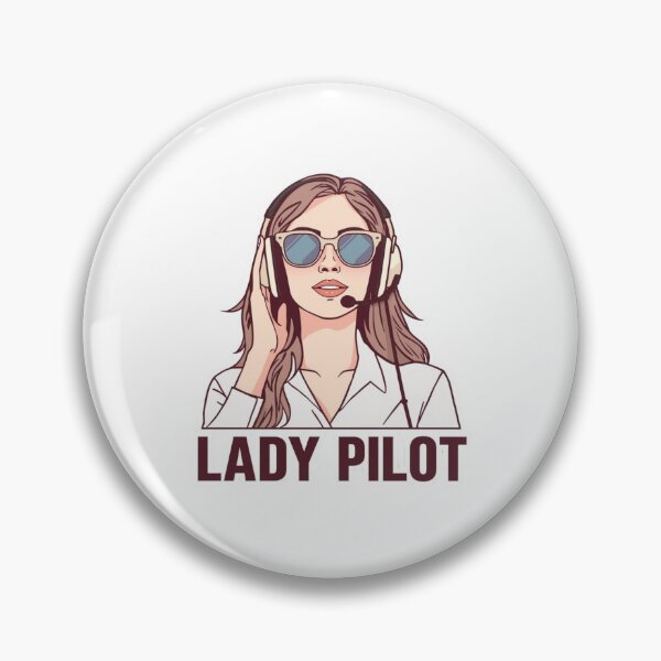 Item preview, Lady Pilot, Gifts For Pilot, Travel Gift designed and sold by sz0g0.