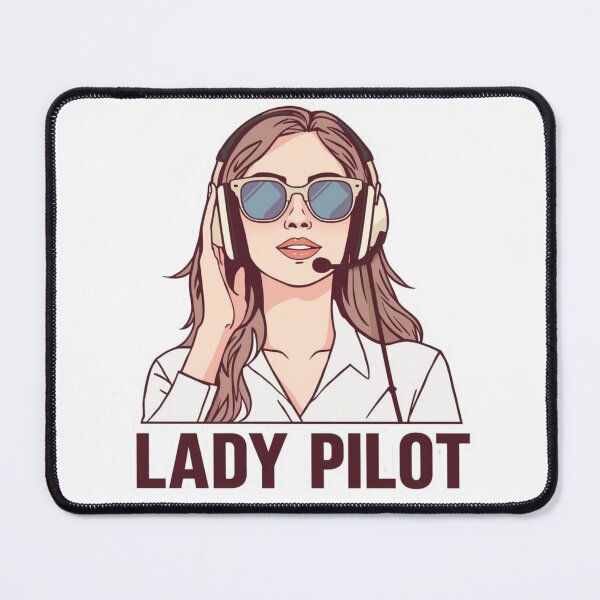 Item preview, Lady Pilot, Gifts For Pilot, Travel Gift designed and sold by sz0g0.