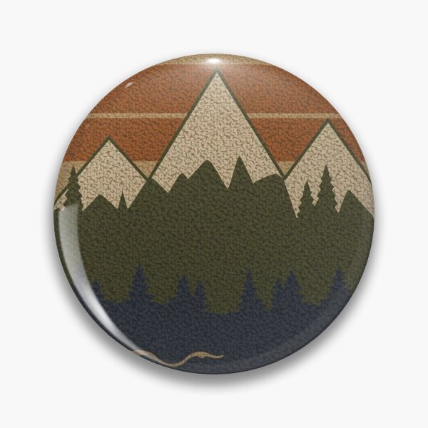 Item preview, Vintage mountain landscape designed and sold by Karitza Daniela.