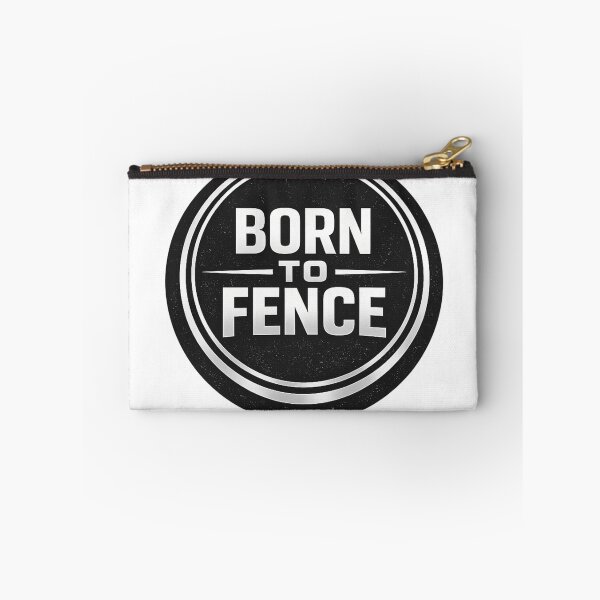 Item preview, BORN TO FENCE designed and sold by ChillCharmStudio.