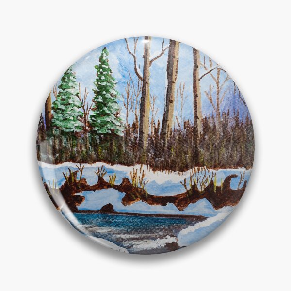 Artikelvorschau, Snowbank Stream entworfen und verkauft von Matt Starr Fine Art .