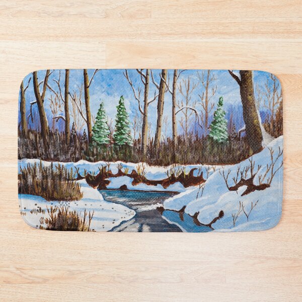 Artikelvorschau, Snowbank Stream entworfen und verkauft von Matt Starr Fine Art .