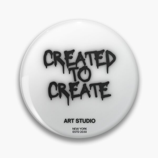 Item preview, Created To Create graphic design  designed and sold by DoodleArtMagic.