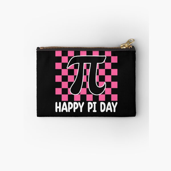 Item preview, Happy Pi Day Pink Checkerboard Pi designed and sold by KroghDs.