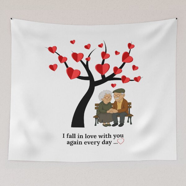 Item preview, I Fall In Love With You Again Every Day. designed and sold by Dinasshop.