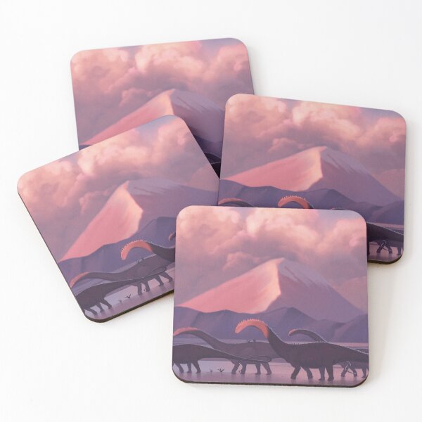 Item preview, Sunrise Sauropods designed and sold by ValkArtwork.