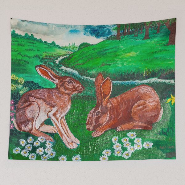 Item preview, Rabbit Paradise designed and sold by Matt Starr Fine Art .