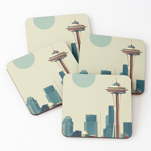 Item preview, Seattle Chromatic Atmospheric – Soft Sand Glow designed and sold by SkylineVistas Designs.