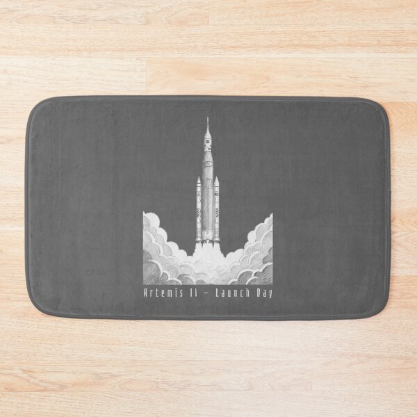 Item preview, Artemis II #34 - Launch Day SLS Rocket Pencil Sketch Concept Art designed and sold by KiwiRider.