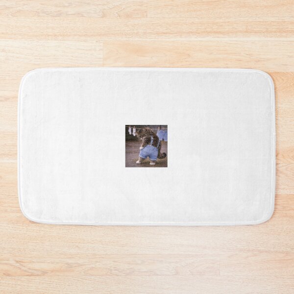 Item preview, Laundry Day Attitude Cat designed and sold by LovelyCatGalaxy.