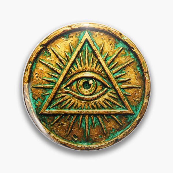 Item preview, The Wizard Coin - Antique RPG Class Sticker designed and sold by ShadowFaeStudio.