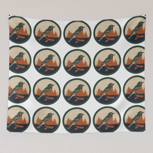 Item preview, Vintage bird patch designed and sold by Karitza Daniela.