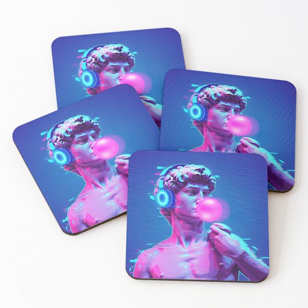 Item preview, Synthwave Music Producer Studio with Neon Art Print designed and sold by powersunlight.