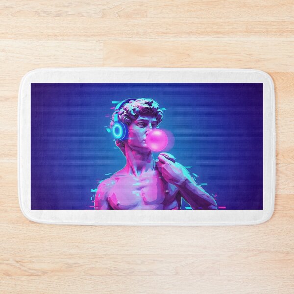 Item preview, Synthwave Music Producer Studio with Neon Art Print designed and sold by powersunlight.