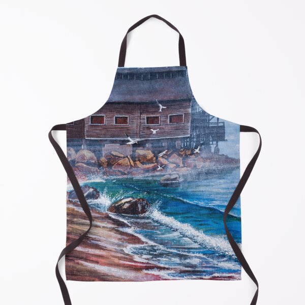 Item preview, Old Factory at Seaside designed and sold by Matt Starr Fine Art .