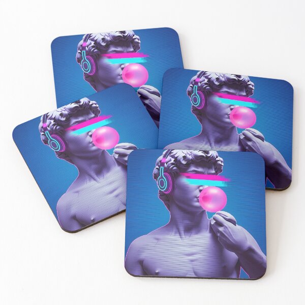 Item preview, Synthwave Music Producer Studio with Neon Art Print designed and sold by powersunlight.
