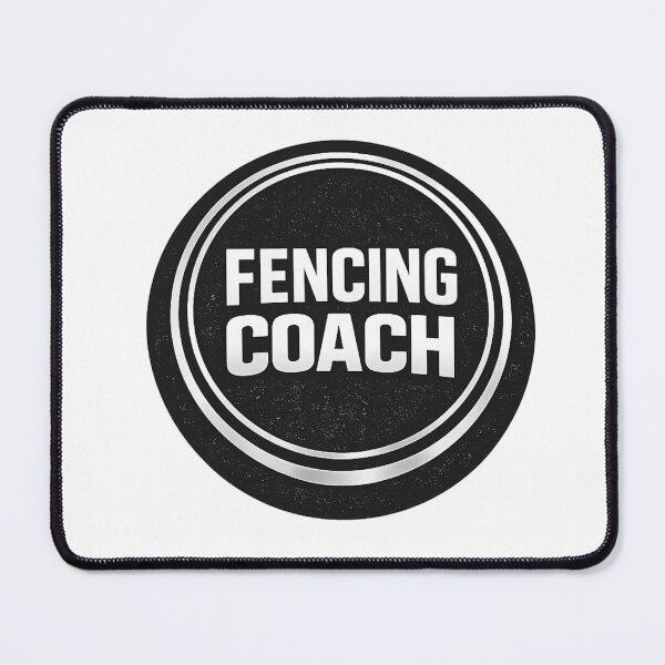 Item preview, FENCING COACH designed and sold by ChillCharmStudio.