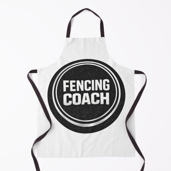 Item preview, FENCING COACH designed and sold by ChillCharmStudio.