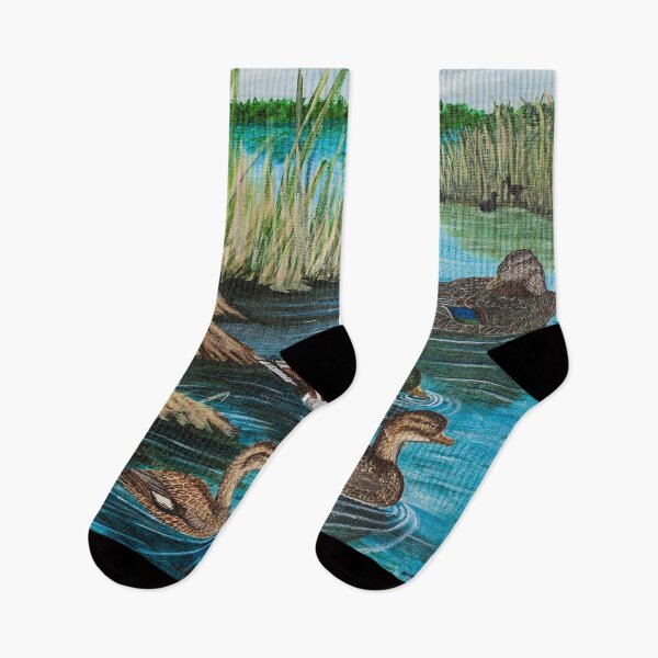 Item preview, Lake Tranquility Ducks designed and sold by Matt Starr Fine Art .