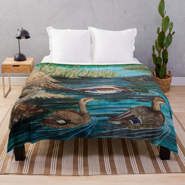Item preview, Lake Tranquility Ducks designed and sold by Matt Starr Fine Art .