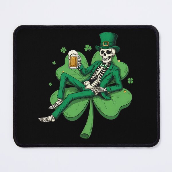 Item preview, St Patricks Skeleton Beer Lover designed and sold by KroghDs.
