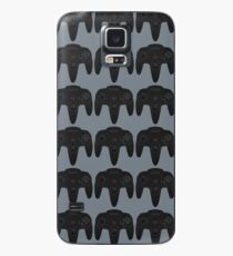 N64 Black Controller - Nintendo 64 Retro Design Case/Skin for Samsung Galaxy