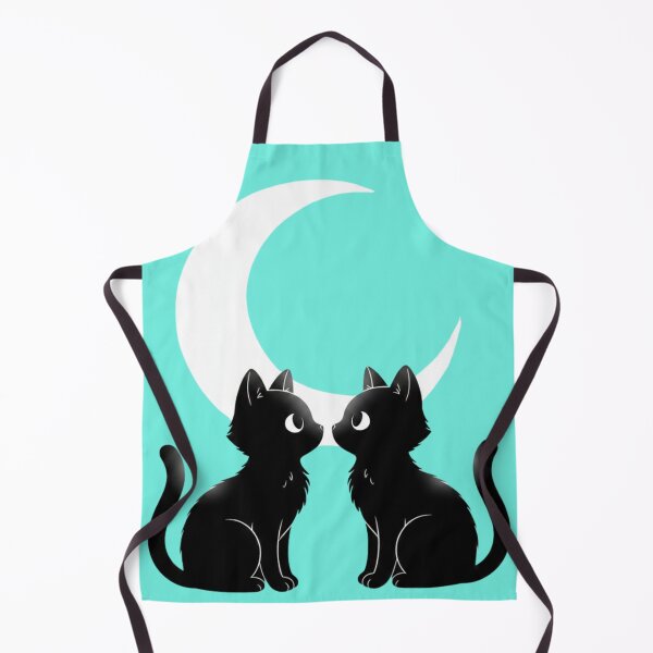 Item preview, Two Black Cats Under the Moon designed and sold by CosmicCutouts.