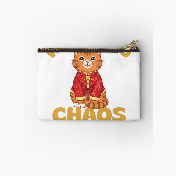 Item preview, Whiskered Chaos – Cute Cat Chaos Lover Illustration designed and sold by HOUSE OF TIST.