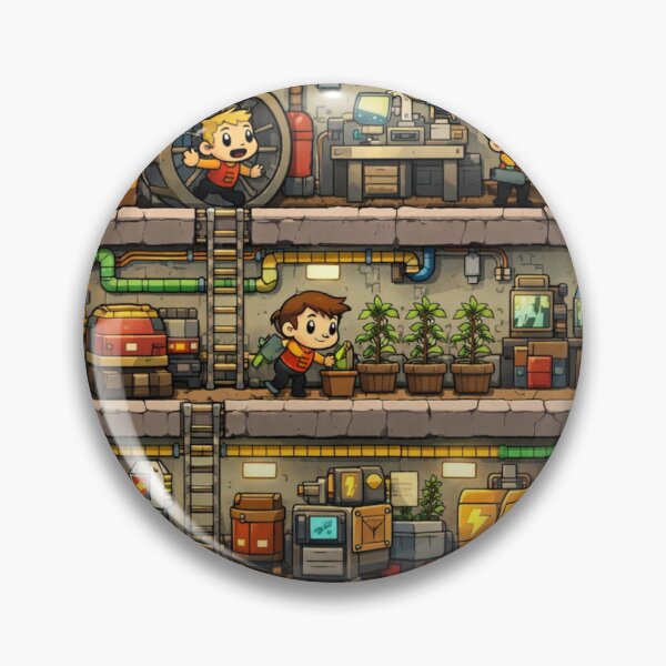 Item preview, Oxygen not included inspired ArtWork designed and sold by FeelTheDrawing.