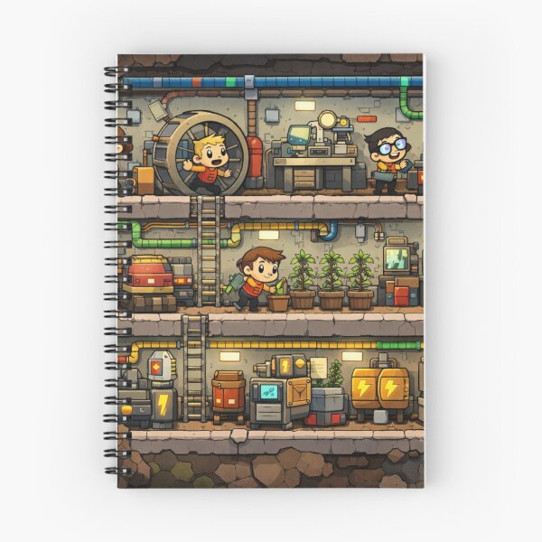 Item preview, Oxygen not included inspired ArtWork designed and sold by FeelTheDrawing.