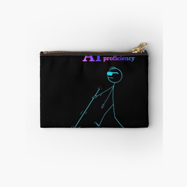 Item preview, My Level of AI Proficiency – Funny AI Tech Office Humor designed and sold by chillbyME.