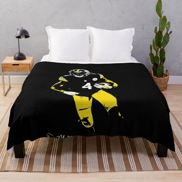 Item preview, DK Metcalf - Black and Yellow Minimalist Player #4 Illustration designed and sold by TheArtOfCar.