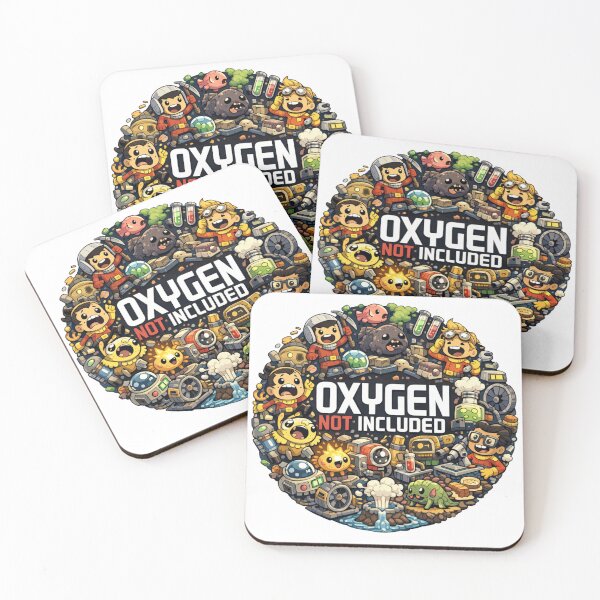 Item preview, Oxygen not included inspired ArtWork designed and sold by FeelTheDrawing.