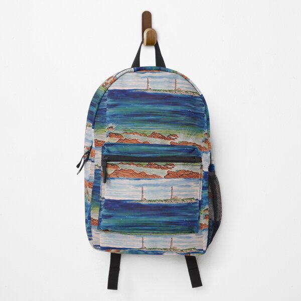 Item preview, Thatcher island lighthouses on a peaceful day designed and sold by Matt Starr Fine Art .