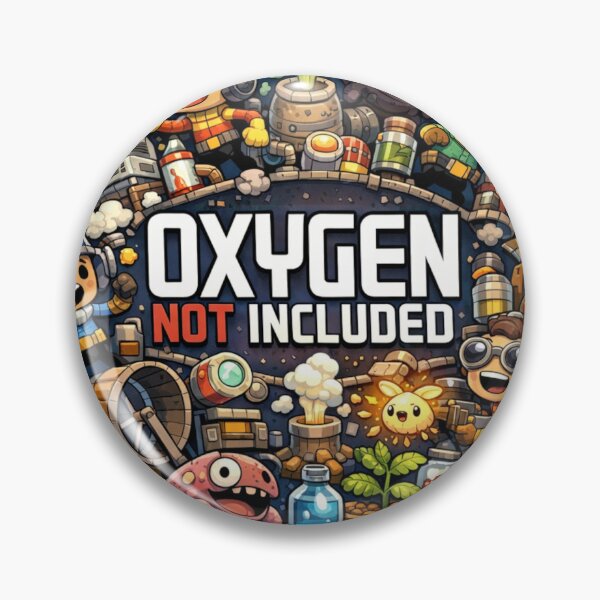 Item preview, Oxygen not included inspired ArtWork designed and sold by FeelTheDrawing.