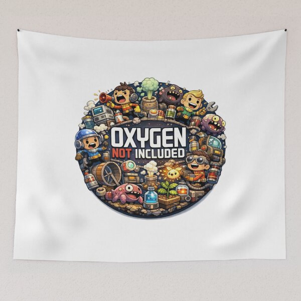 Item preview, Oxygen not included inspired ArtWork designed and sold by FeelTheDrawing.