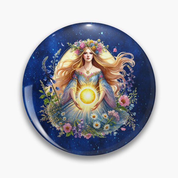 Item preview, Beltane Goddess of Light and Spring Renewal designed and sold by MysticOzzy.