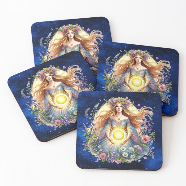 Item preview, Beltane Goddess of Light and Spring Renewal designed and sold by MysticOzzy.