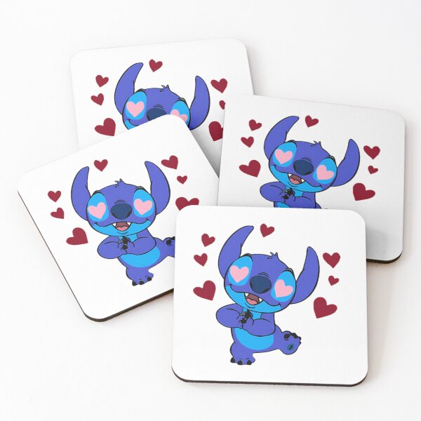 Item preview, Blue Creature in Love - Hearts in the Eyes designed and sold by Skully-Studio.