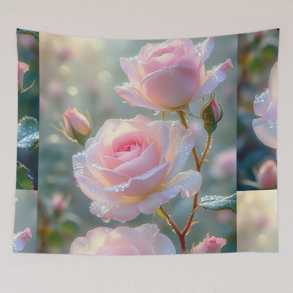 Item preview, Blush Morning Roses designed and sold by AmetistLight.