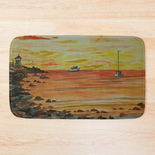 Item preview, Sunset at Sandy Bay Gazebo on Rockport Front Beach designed and sold by Matt Starr Fine Art .
